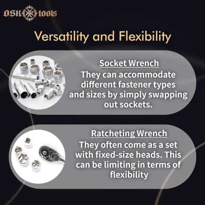 Is socket wrench same as ratcheting wrench? 3 differences to help you